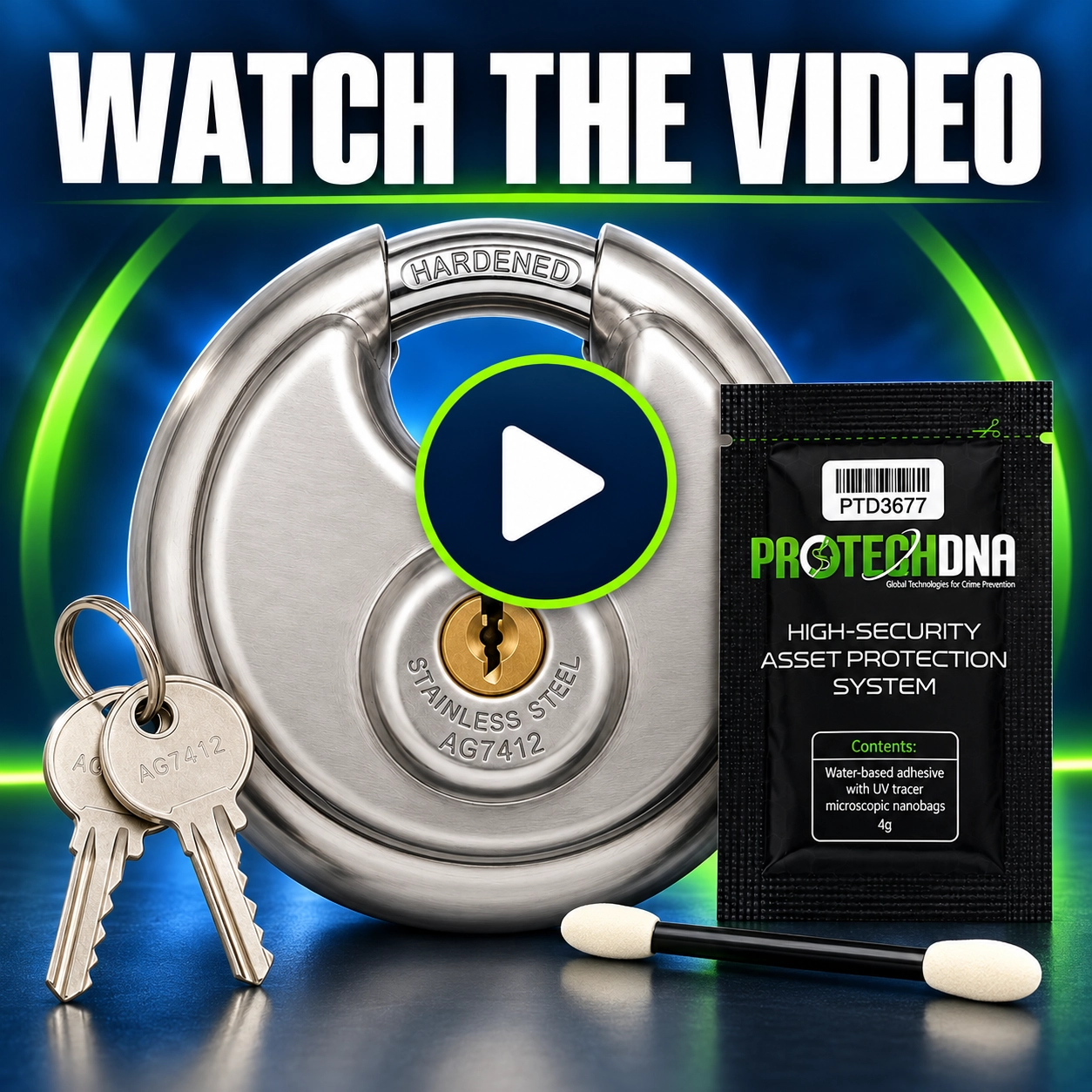 TrackSafe™ High-Security Cylinder Lock with DNA Property Protection - Image 10